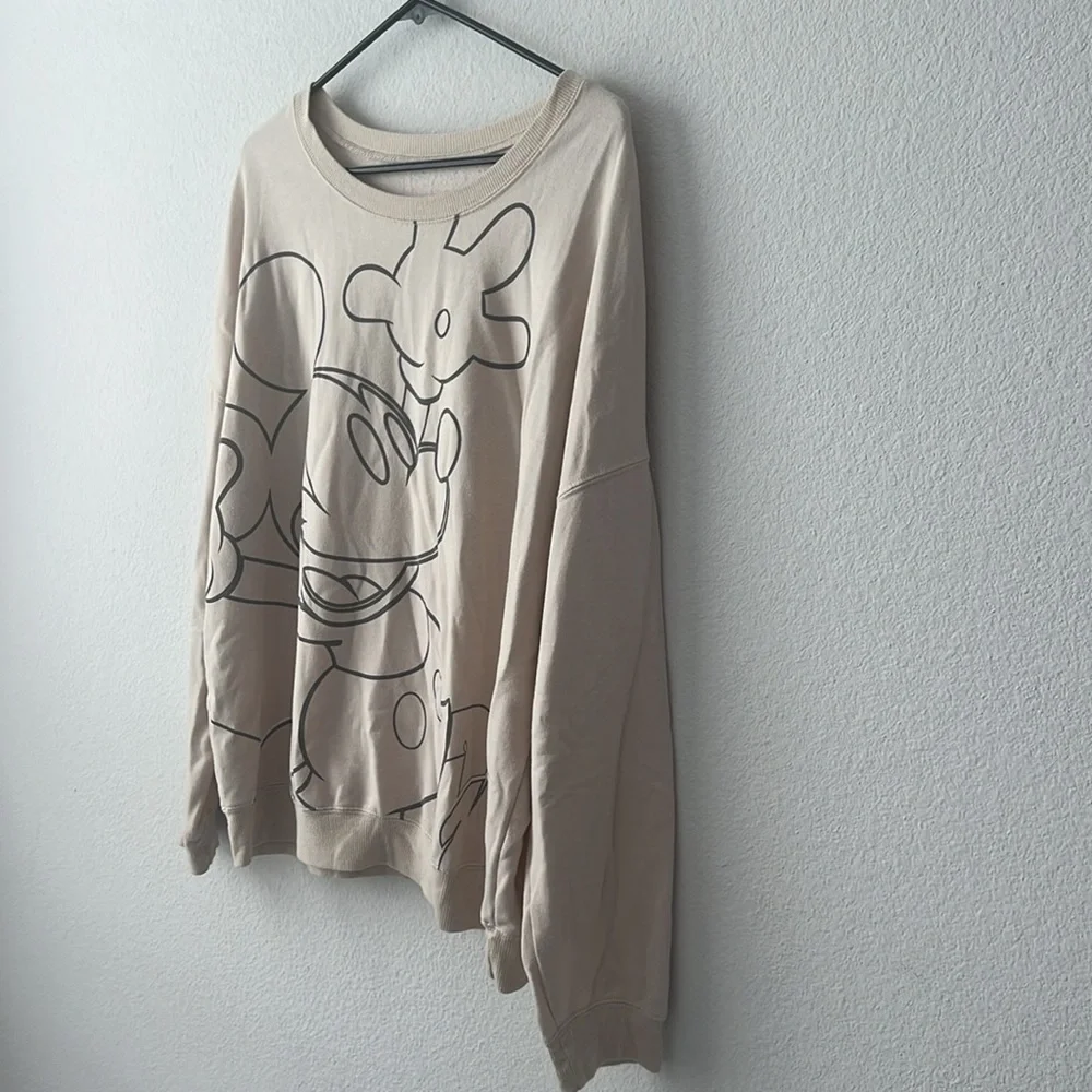 Juniors Mickey Mouse Crewneck - XL - Picture 4 of 6